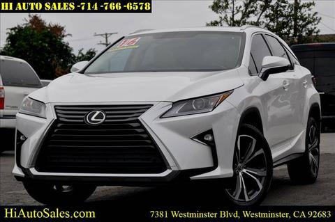 2016 Lexus RX