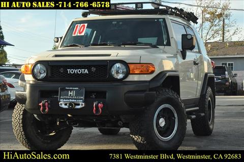2010 Toyota FJ Cruiser