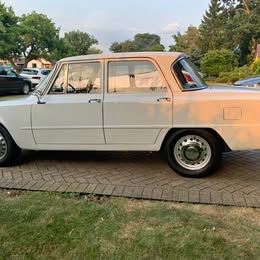 1970 Alfa Romeo giulia 1300 ti \u2014 italian import, twin-cam sedan