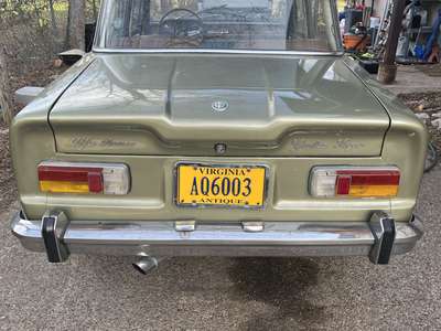 1971 Alfa Romeo giulia super 1600