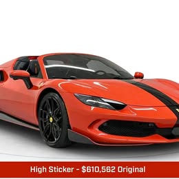 2024 Ferrari 296 gts convertible 2d