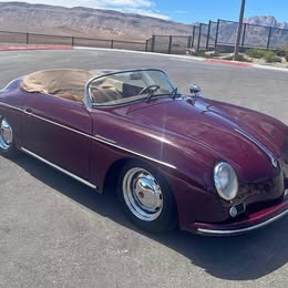 1957 Porsche speedster 356