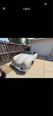 1958 Porsche 356 speedster replica - Spyder