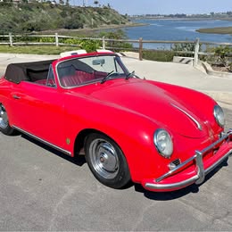 1958 porsche 356 A cabriolet