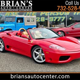 2002 Ferrari 360 spider gated 6 speed