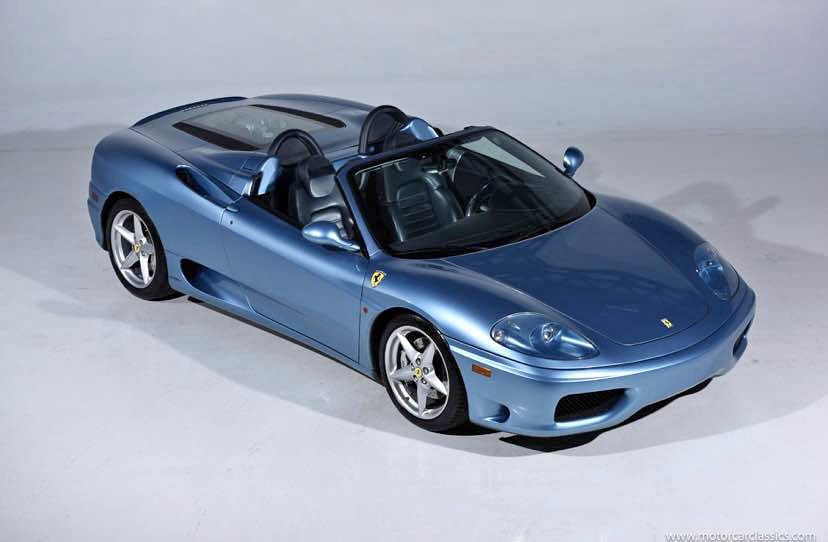 2003 Ferrari 360 spider