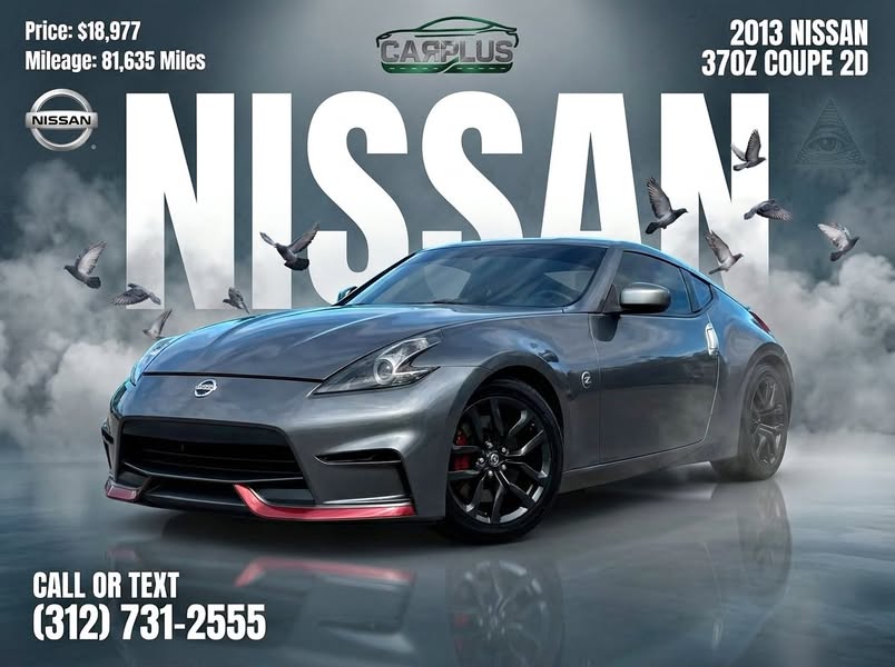 2013 Nissan 370z coupe manual