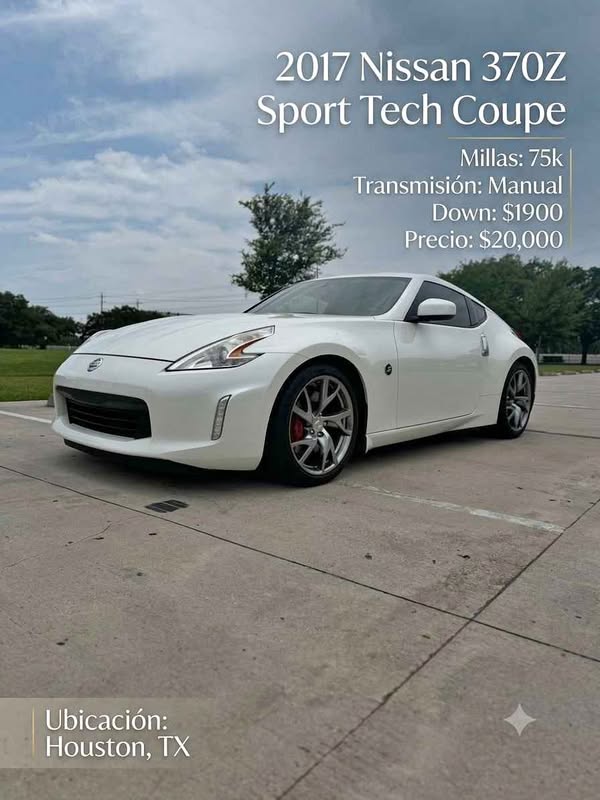 2017 NISSAN  370Z SPORT TECH