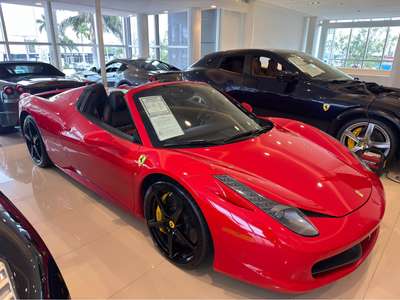 2015 Ferrari 458 Spider - Convertible 2D