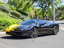 2013 Ferrari 458 Convertible 2D