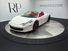 2013 Ferrari 458 Convertible 2D