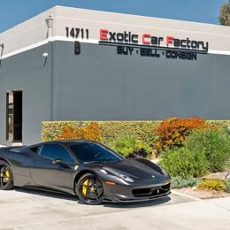 2012 Ferrari 458 Italia Coupe 2D