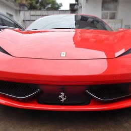 2010-2015 Ferrari 458 Coupe Spider Carbon Fiber Front Canards