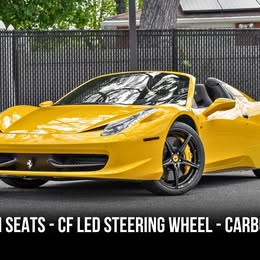 2013 Ferrari 458 SPIDER