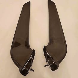 Ferrari 458 Italia 2011-2014 Front Bumper Trim Carbon Fiber Wind Knife Fin