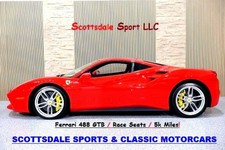 2018 Ferrari 488 GTB ROSSO CORSA...5,920 Miles...GOLDRAKE Race Seats