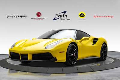 2019 Ferrari 488 Two-Tone Body Paint Front Lift Shields...