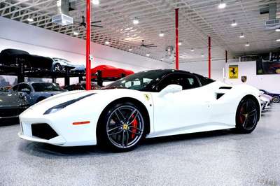 2016 Ferrari 488 BIANCO AVUS...5,765 Miles...Big Spec.