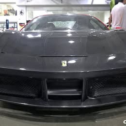 2015-2020 Ferrari 488 GTB & Spider OE Style Carbon Fiber Front Bumper