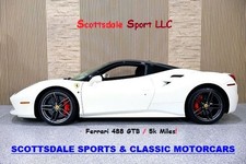 2016 Ferrari 488 GTB BIANCO AVUS...5,765 Miles...Big Spec.