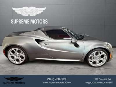 2018 Alfa Romeo 4C 4C Spider