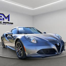 2017 Alfa Romeo 4c coupe