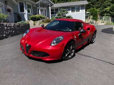 2015 Alfa Romeo 4C LAUNCH EDITION