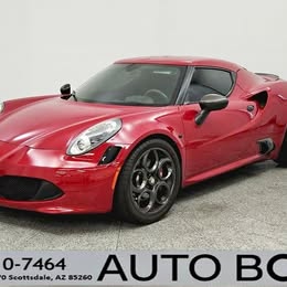 2015 Alfa Romeo 4C Launch Edition