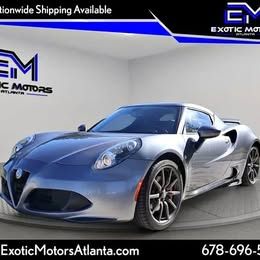 2017 Alfa Romeo 4C - 4C