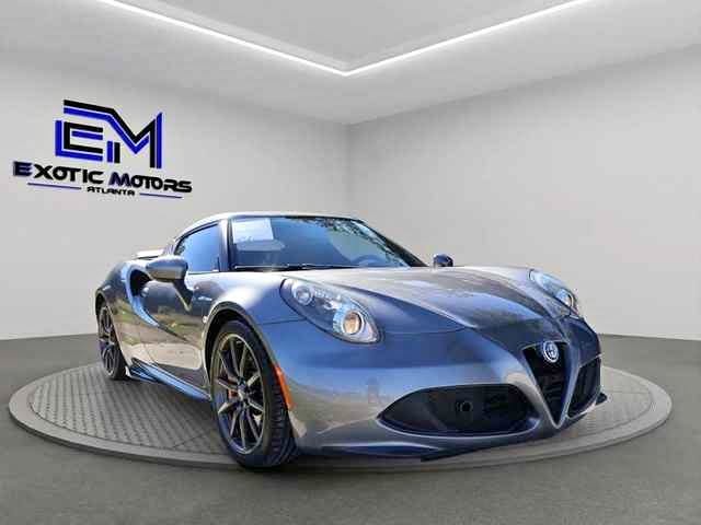 2017 Alfa Romeo 4C - Coupe 2D