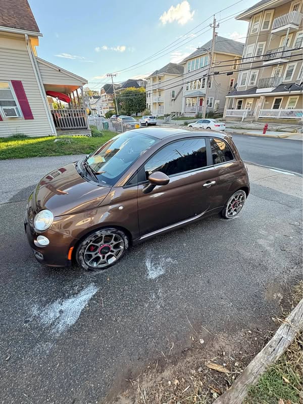 2012 Fiat 500 - Black