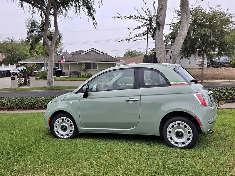 2012 Fiat 500 - Retro Hatchback 2D
