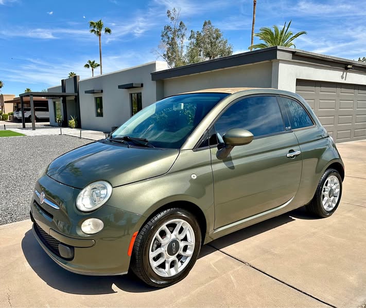 2012 Fiat 500 - 500C Pop Convertible 2D