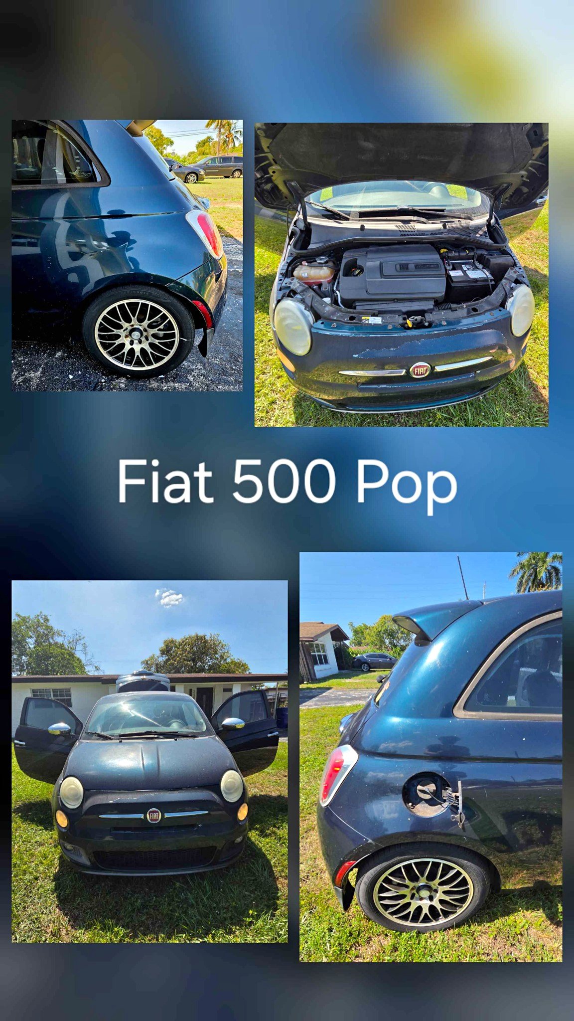 2013 Fiat 500 - Pop Hatchback 2D