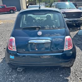 2013 Fiat 500 pop blue 1.4l  clear title **bad engine**