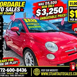 2015 Fiat 500 Pop Hatchback 2D