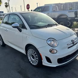 2018 Fiat 500 lounge hatchback \ud83d\ude0e