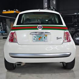 2012 Fiat 500 - Gucci Hatchback 2D
