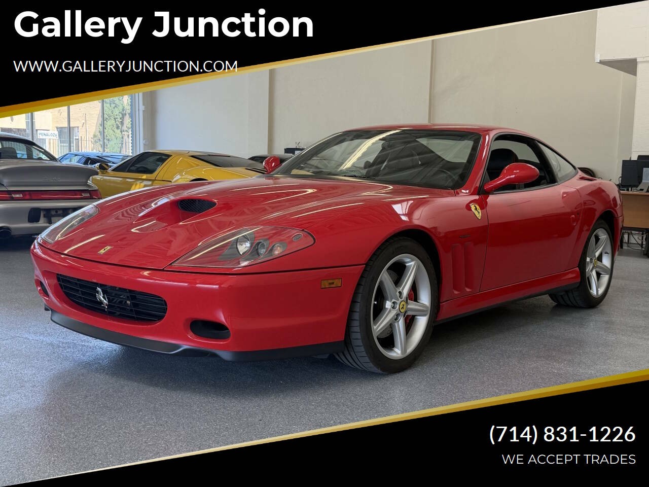 2002 Ferrari 550 Maranello Maranello 2dr Coupe