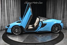 2018 McLaren 570S Convertible RARE Curacao Blue Full PPF Carbon Trim MSRP