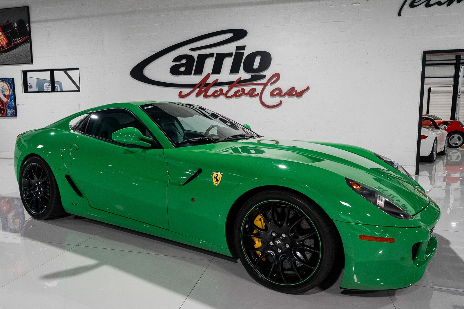 2007 Ferrari 599 1 OF 1 SIGNAL GREEN!