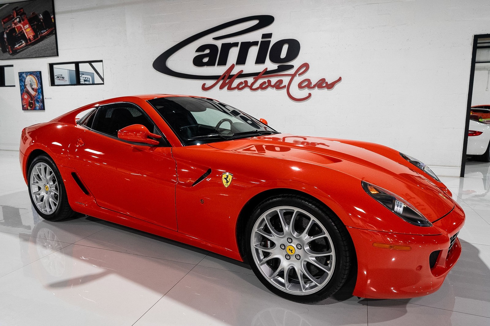 2008 Ferrari 599 ROSSO DINO! PIECE UNIQUE!