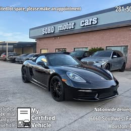 2018 Porsche 718 boxster roadster