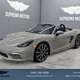 2021 Porsche 718 Boxster S Roadster 2D