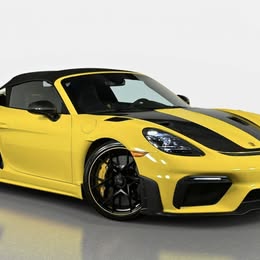 2024 Porsche 718 spyder rs weissach