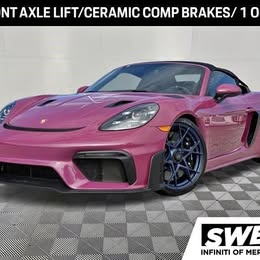 2024 Porsche 718 spyder RWD
