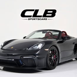 2021 Porsche 718 Spyder 6-Speed