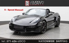 2017 Porsche Boxster S Rare 6-Speed Manual - 718 Boxster S