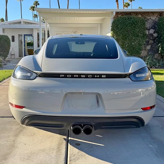 2018 Porsche 718 cayman (spec'd like an s)