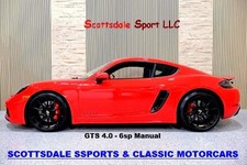 2023 Porsche 718 GTS 4.0 COUPE GUARDS RED...2,897Miles...Rare 6sp Manual